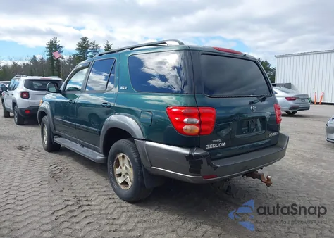 2004 Toyota Sequoia Sr5 V8 z USA, uszkodzony, nr VIN 5TDBT44A54S225317